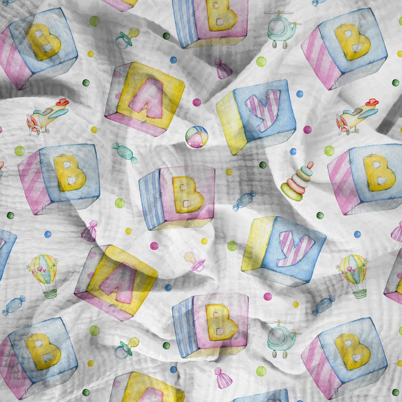 BABY - Muślin bawełniany