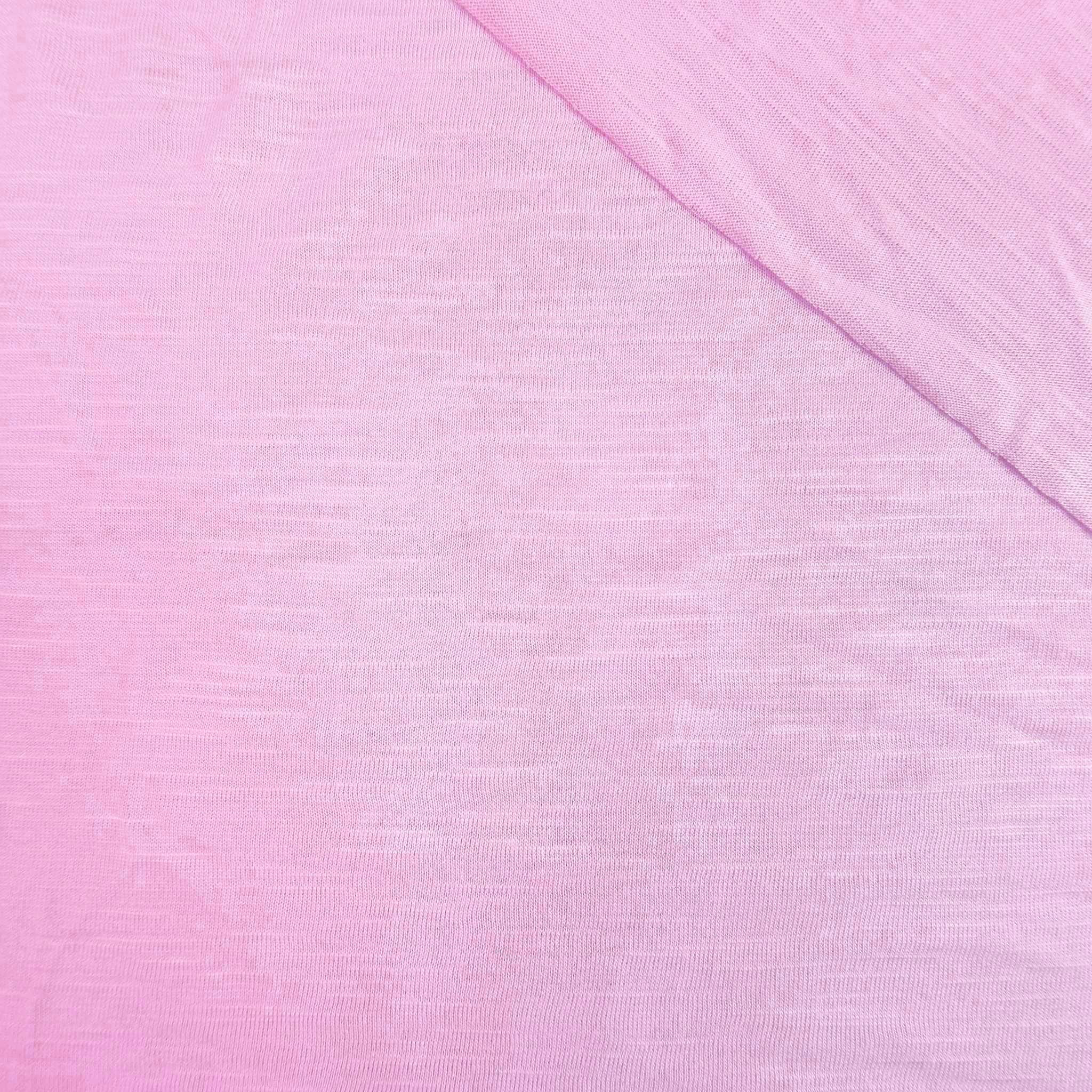 PŁOMYK jersey bawełniany - D177 BARBIE PINK  - 170g