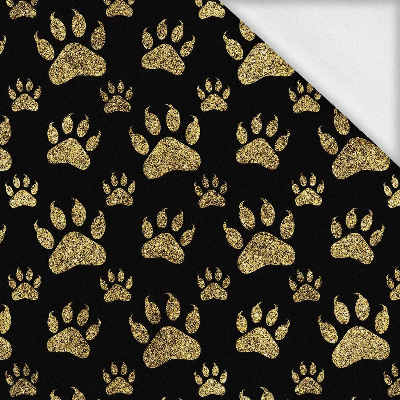 BLACK & GOLD GLAMOUR wz. 8 - dzianina pętelkowa z elastanem ITY