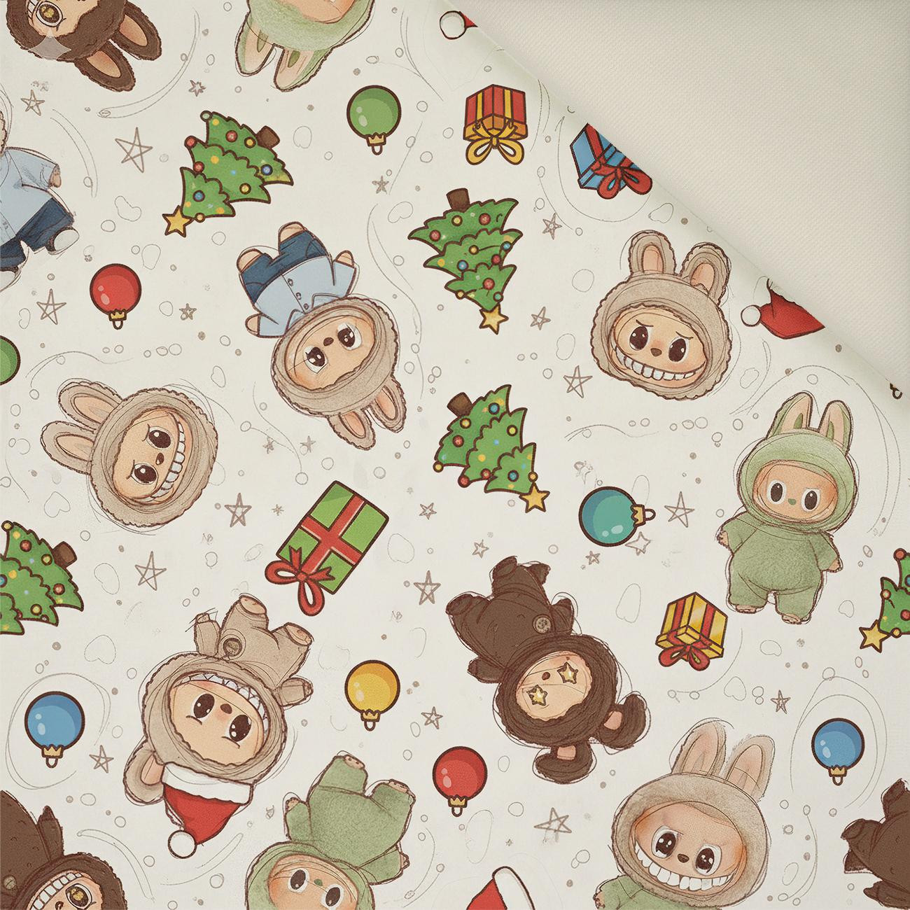 Creepy Cute Christmas WZ.2- Welur tapicerski