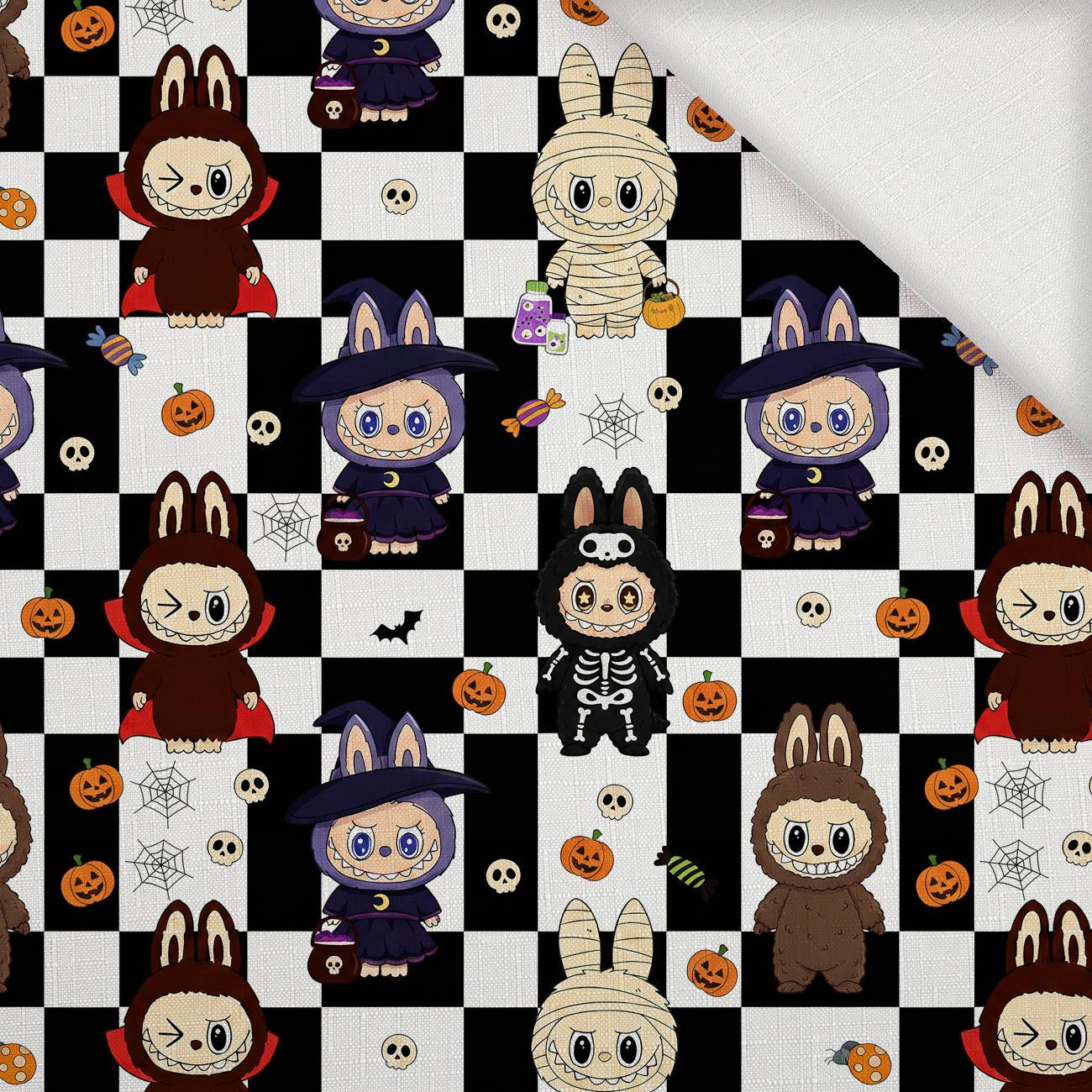 Creepy Cute Halloween WZ.4 - Tkanina na obrusy