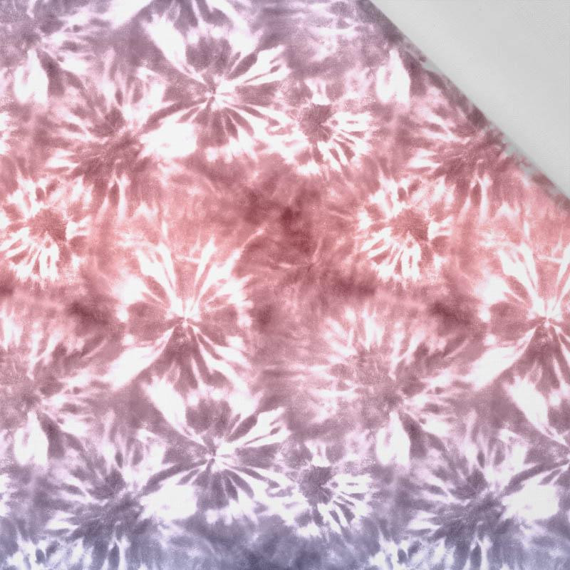 BATIK wz. 1 / fioletowo-różowy - tkanina bawełniana