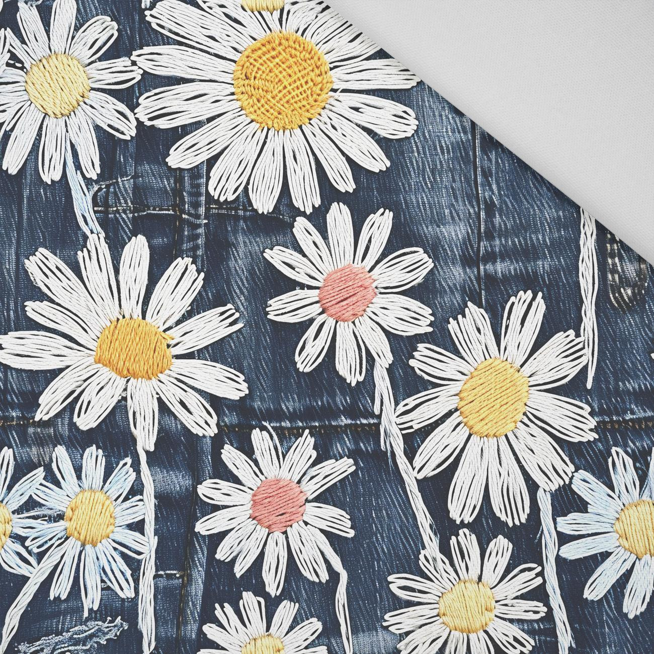 DAISIES DENIM IMITATION WZ. 1 - Panama 220g