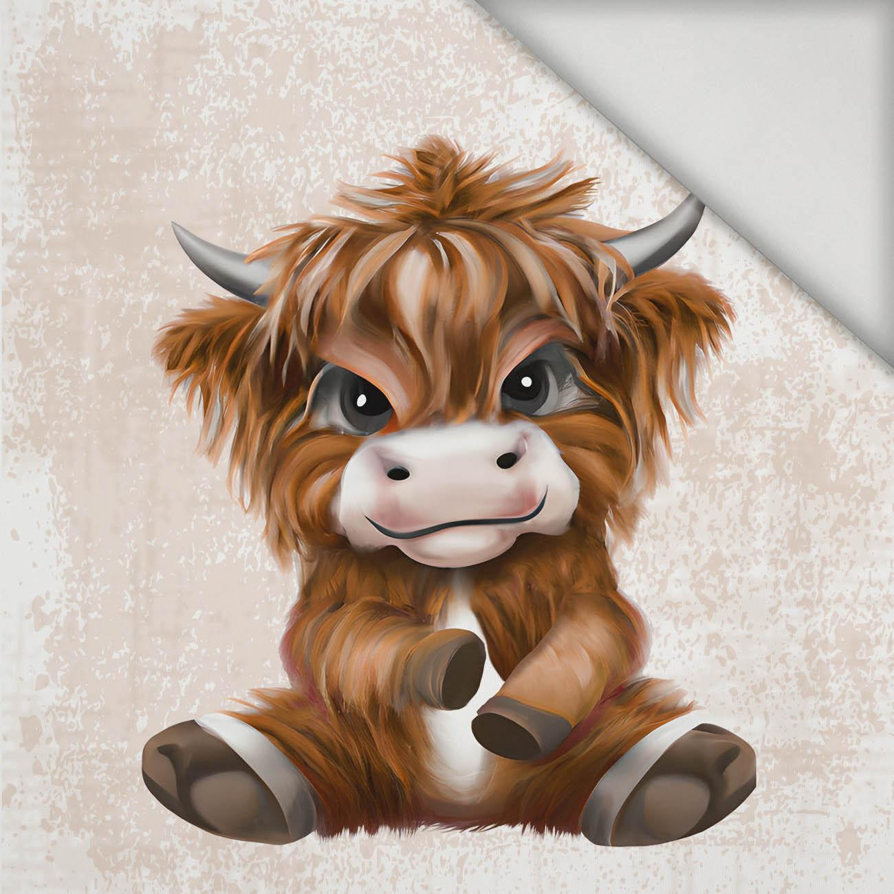 BABY BULL - panel (60cm x 50cm) lycra 300g