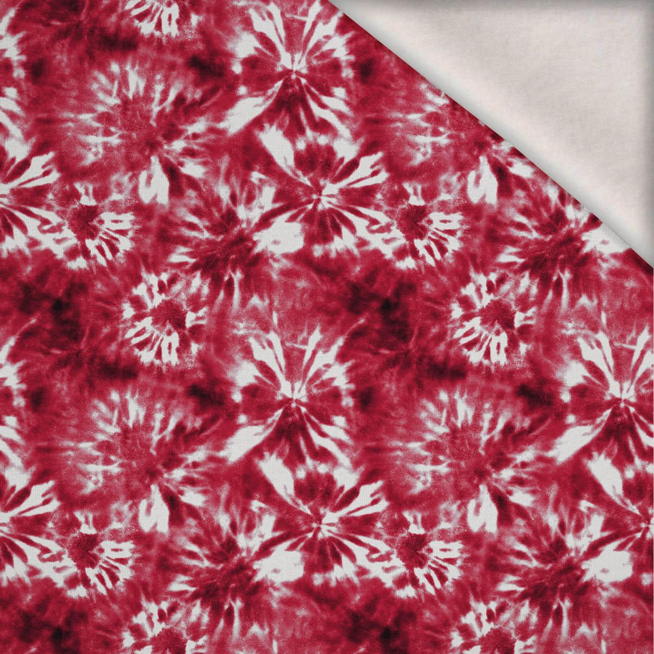 BATIK wz. 1 / viva magenta - dzianina drapana z elastanem ITY