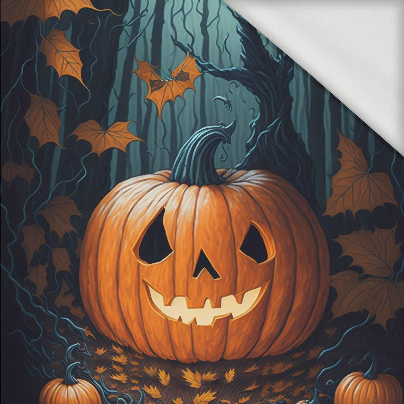 HALLOWEEN PUMPKIN - panel (60cm x 50cm) dzianina pętelkowa