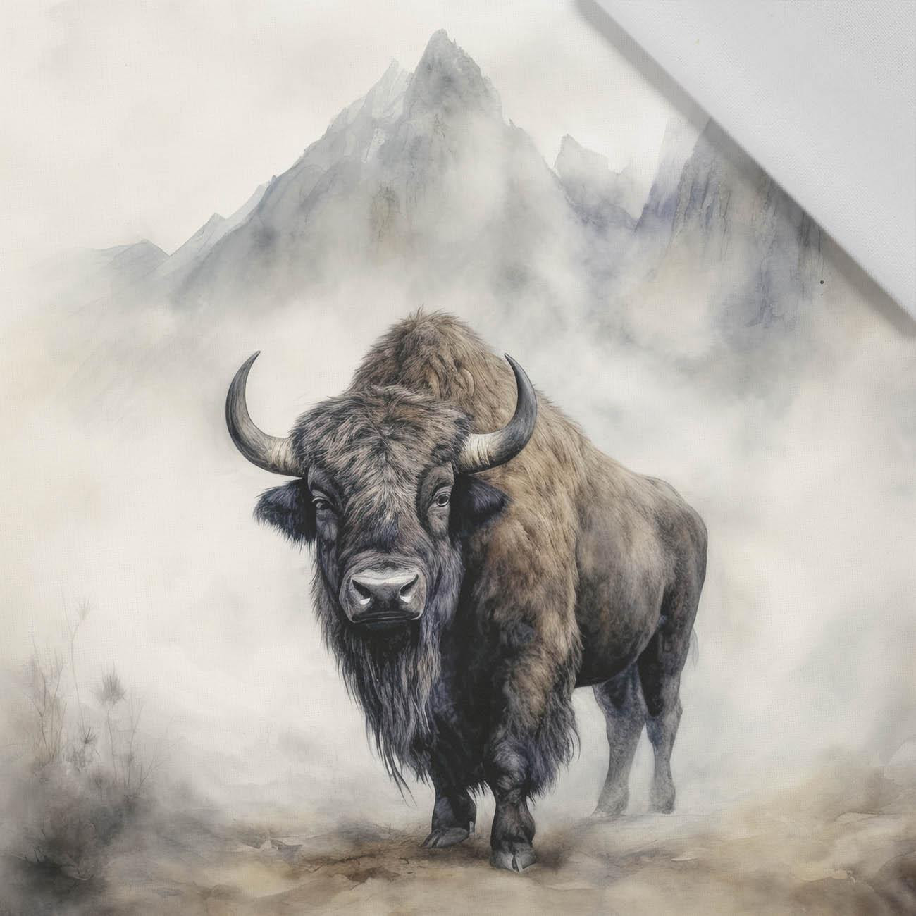 BISON - PANEL (60cm x 50cm) tkanina bawełniana