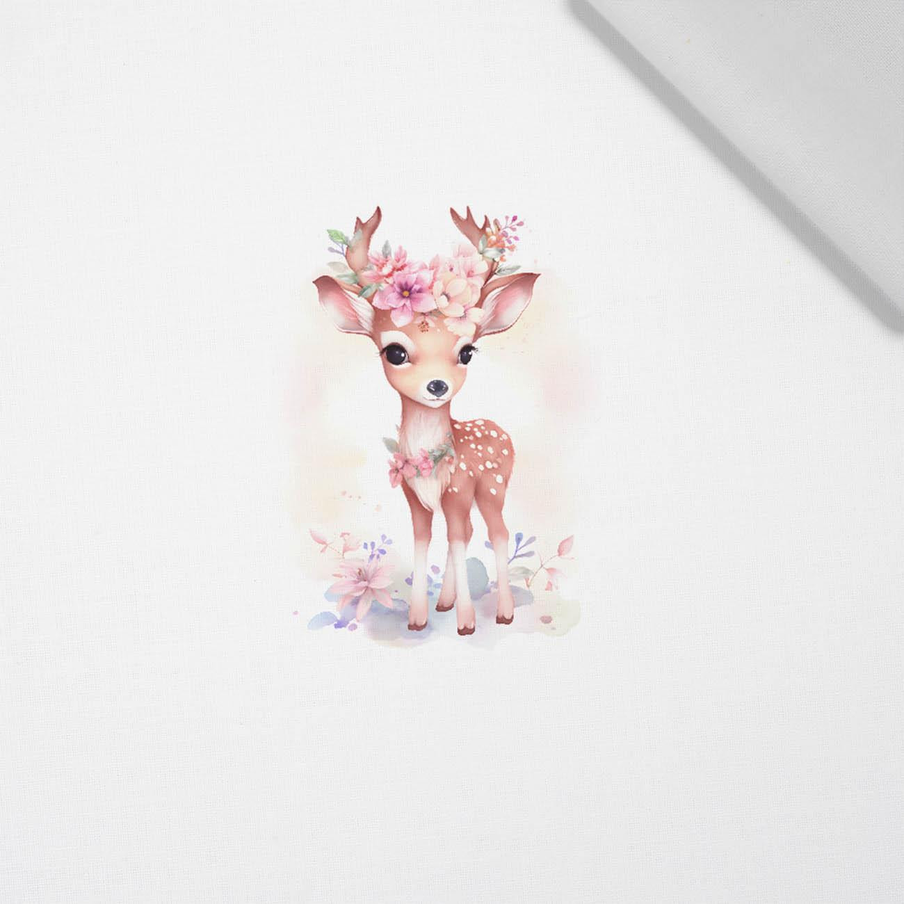 BABY DEER - panel (75cm x 80cm) tkanina bawełniana