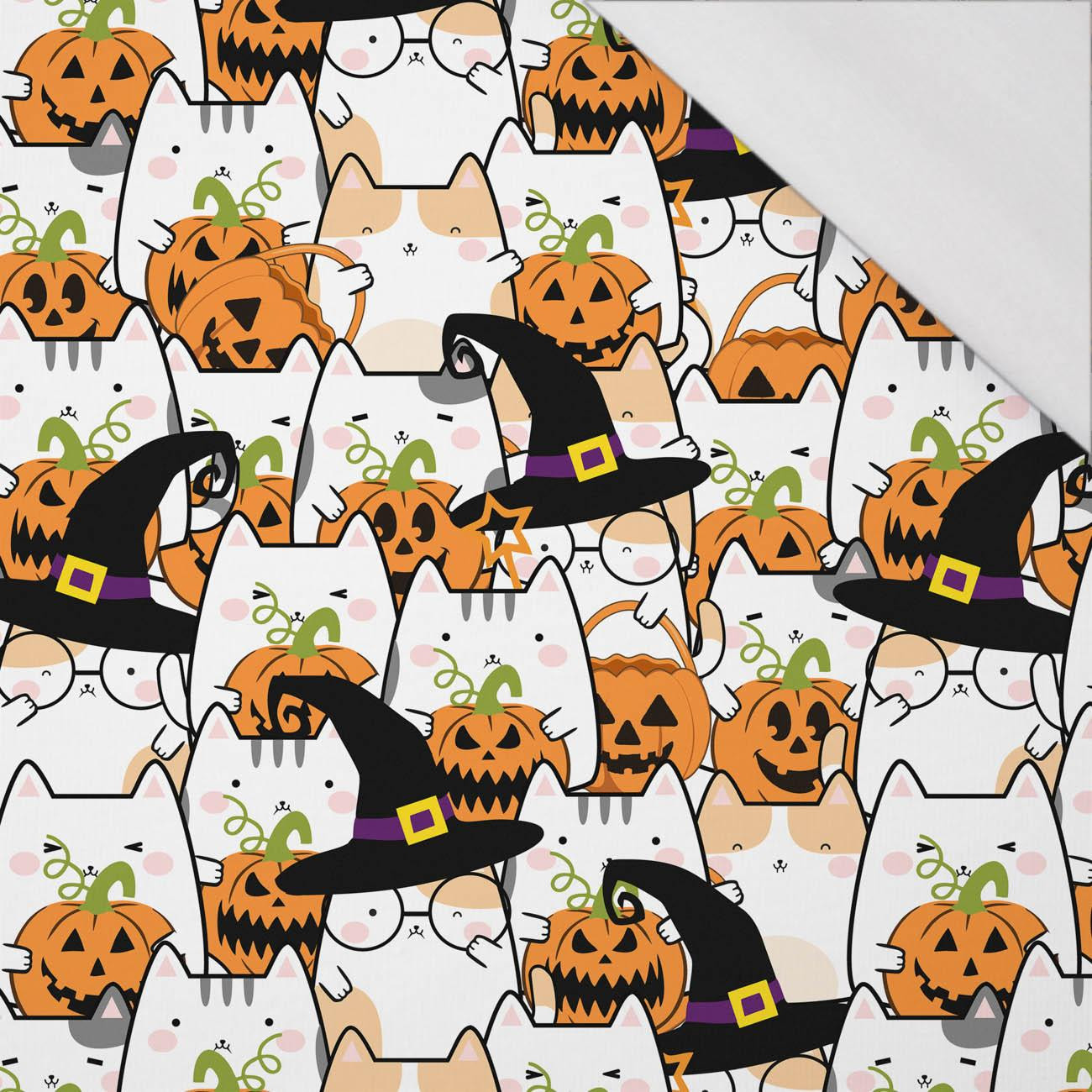 HALLOWEEN CATS WZ. 1 - single jersey 