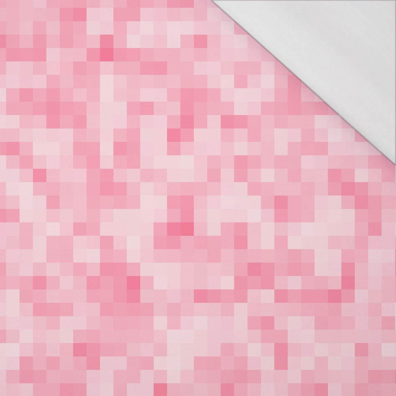 PIKSELE WZ. 2 / różowy - single jersey z elastanem 