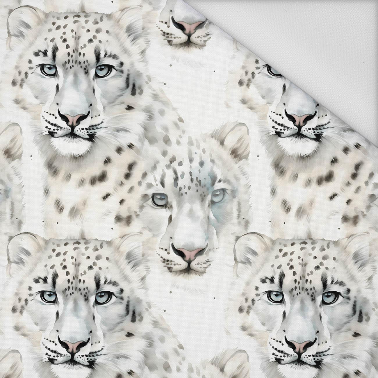 SNOW LEOPARD WZ. 1 - tkanina wodoodporna