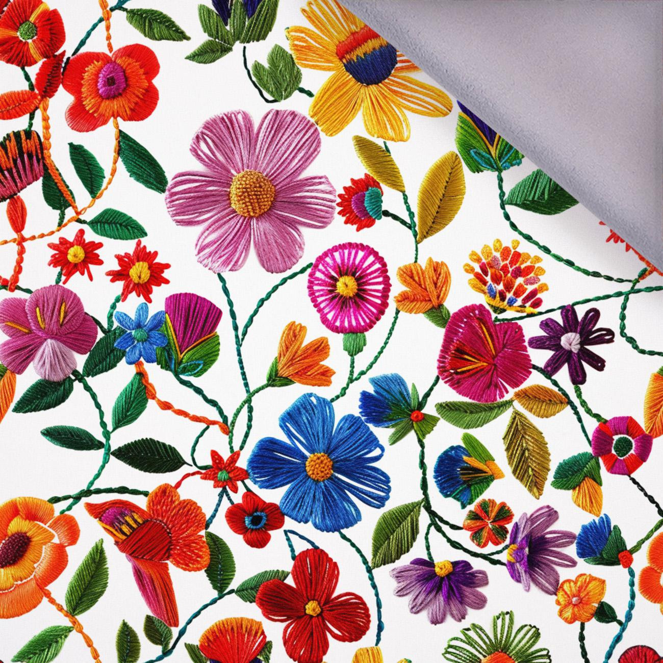 FLOWERS 3D WZ. 1 - softshell