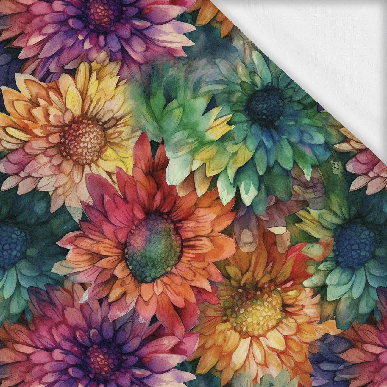 FLOWERS WZ.46- single jersey z elastanem ITY
