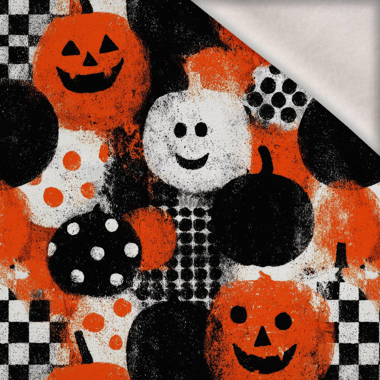 HALLOWEEN WZ. 28 - dzianina drapana z elastanem ITY HALLOWEEN WZ. 28 - dzianina drapana z elastanem ITY