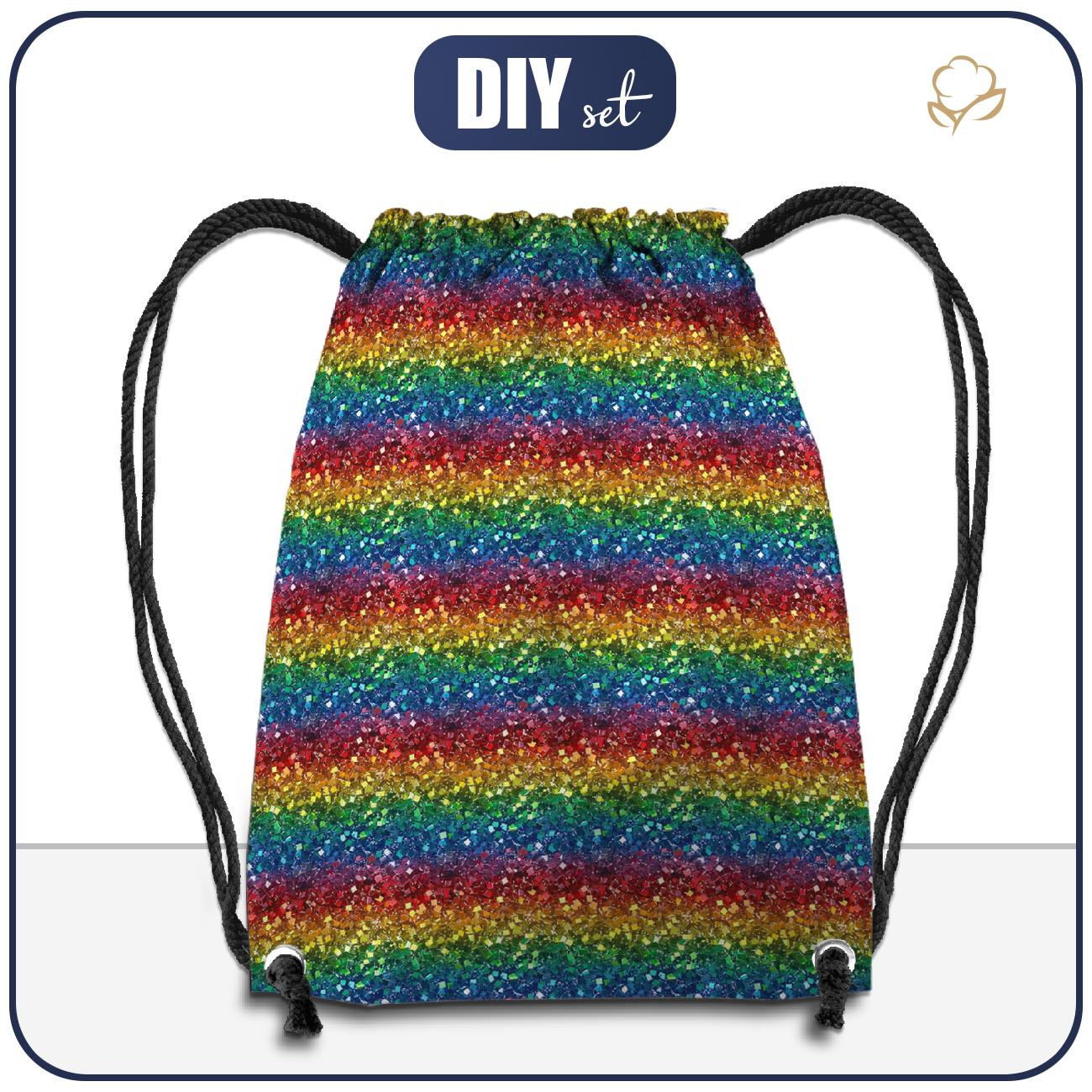 WORKOPLECAK - HOLOGRAPHIC RAINBOW wz. 2 - zestaw do uszycia