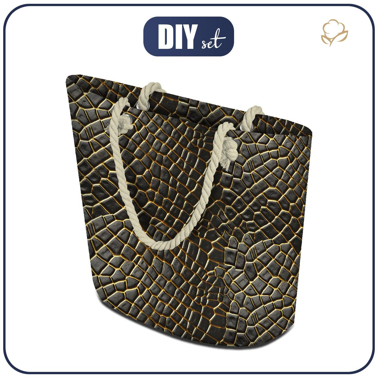 TORBA SHOPPER - LEATHER PATTERN WZ.18 - zestaw do uszycia