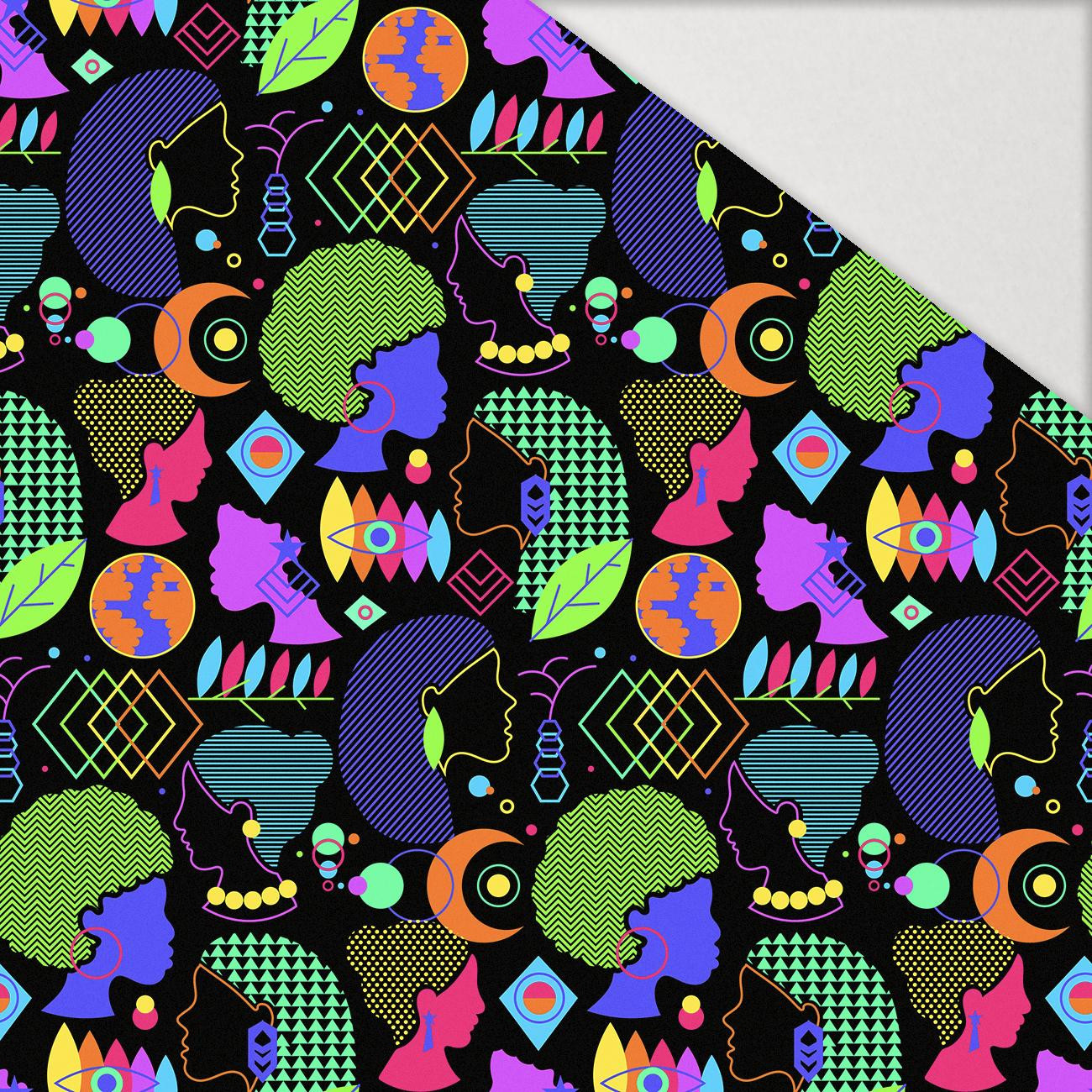 50cm NEON WOMAN WZ.1  - Hydrofobowa dzianina drapana 