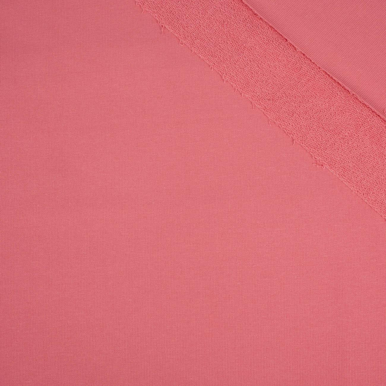 D-107 CANDY PINK - gruba dzianina pętelkowa 290g