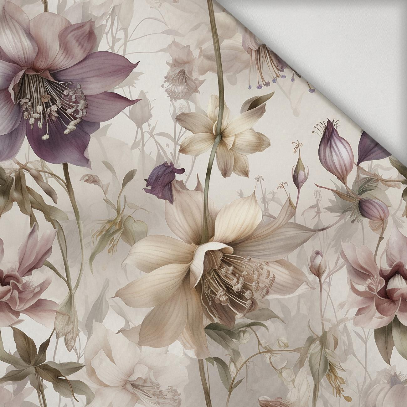PASTEL FLOWERS WZ.2 - lycra 300g