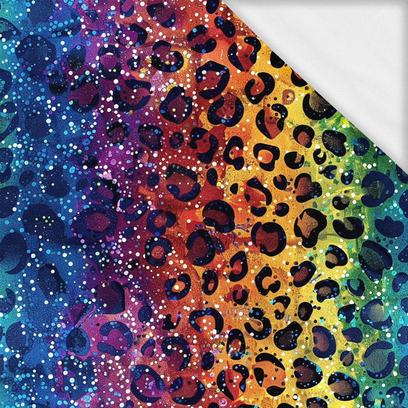 HOLOGRAPHIC RAINBOW wz. 3- single jersey z elastanem ITY