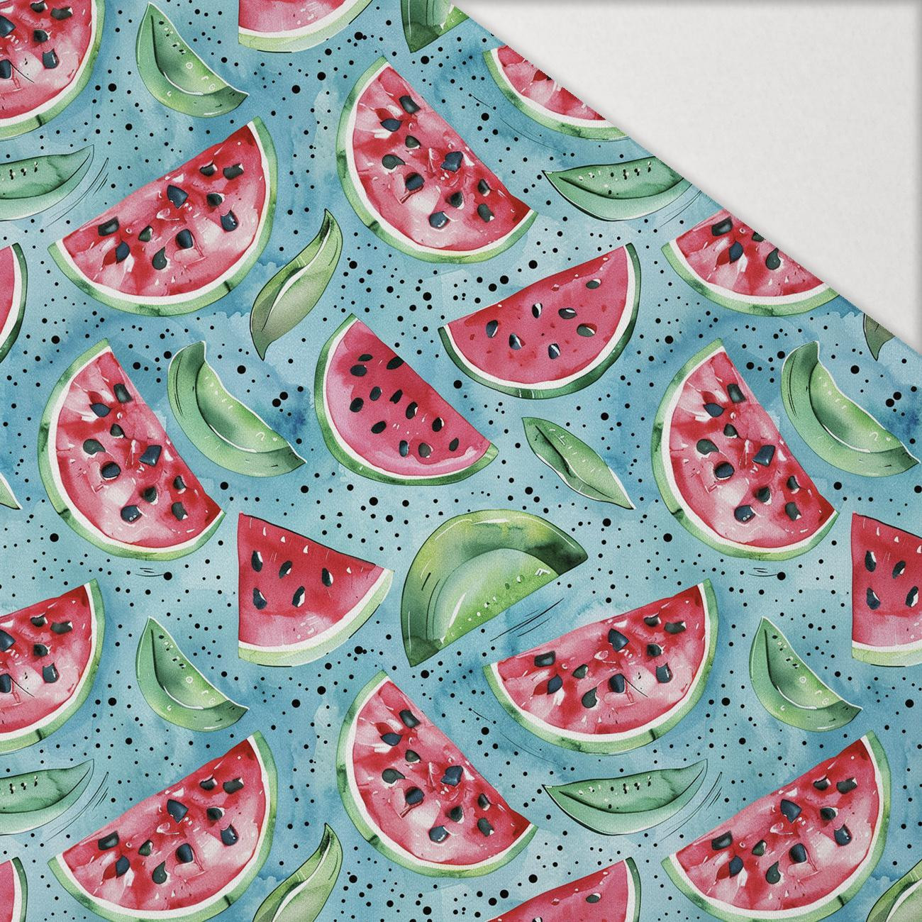 Tutti Frutti wz. 4 - Hydrofobowa dzianina drapana Tutti Frutti wz. 4 - Hydrofobowa dzianina drapana