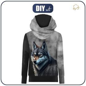 BLUZA Z KAPTUREM UNISEX "HYDRA" (XL) - MOON WOLF - zestaw do uszycia 