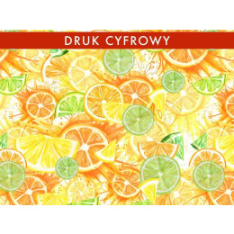 CYTRUSY - Jersey wiskozowy WE210