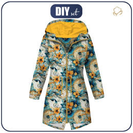 PARKA DAMSKA (ANNA) - ABSTRACTION wz.21 - zestaw do uszycia