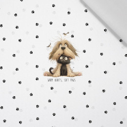 ANIMALS CUTE wz.10 - panel (60cm x 50cm) tkanina bawełniana