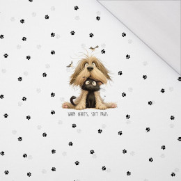 ANIMALS CUTE wz.10 - panel (60cm x 50cm) SINGLE JERSEY