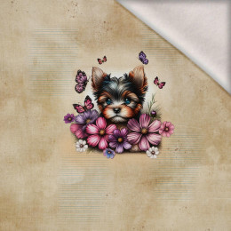 ANIMALS CUTE wz.12 - panel (60cm x 50cm) dzianina drapana z elastanem ITY