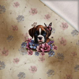 ANIMALS CUTE wz.16 - panel (60cm x 50cm) dzianina drapana z elastanem ITY