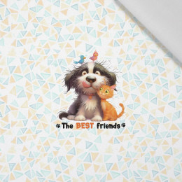 ANIMALS CUTE wz.3 - panel (60cm x 50cm) tkanina bawełniana