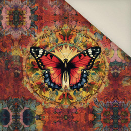 ANIMALS MANDALA wz.11 - panel (60cm x 50cm) - Welur tapicerski