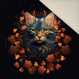 ANIMALS MANDALA wz.3 - panel (60cm x 50cm) - Welur tapicerski