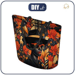 TORBA SHOPPER - AROUND THE WORLD WZ.18 - zestaw do uszycia