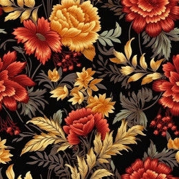 AUTUMN FLOWERS WZ. 8