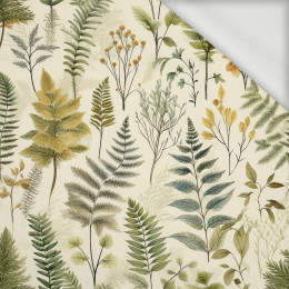 100cm BOTANICAL FOREST wz.6 - dresówka pętelkowa