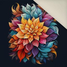BOUQUET OF FLOWERS WZ.6 - panel (60cm x 50cm) - Welur tapicerski