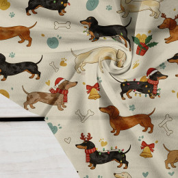 CHRISTMAS DOGS WZ. 2 - Krepa