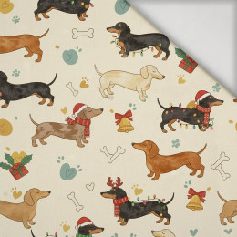 CHRISTMAS DOGS WZ. 2 - lycra 300g