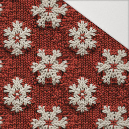 CHRISTMAS SWEATER wz.2 - Hydrofobowa dzianina drapana 