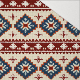 CHRISTMAS SWEATER wz.3 - Hydrofobowa dzianina drapana 