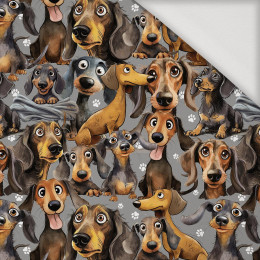 DOGS WZ. 1 - Jersey wiskozowy