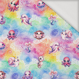 SEA ANIMALS WZ. 3 - Jersey wiskozowy