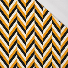 HALLOWEEN JODEŁKA / dyniowy - single jersey z elastanem 
