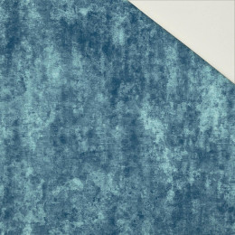 GRUNGE (ATLANTIC BLUE) - drelich bawełniany