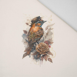 STEAMPUNK BIRD - PANEL (60cm x 50cm) Panama 220g