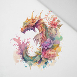 WATERCOLOR DRAGON WZ. 2 - panel (75cm x 80cm) Panama 220g