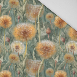 WATERCOLOR DANDELION WZ. 3 - Tkanina bambusowa 170g